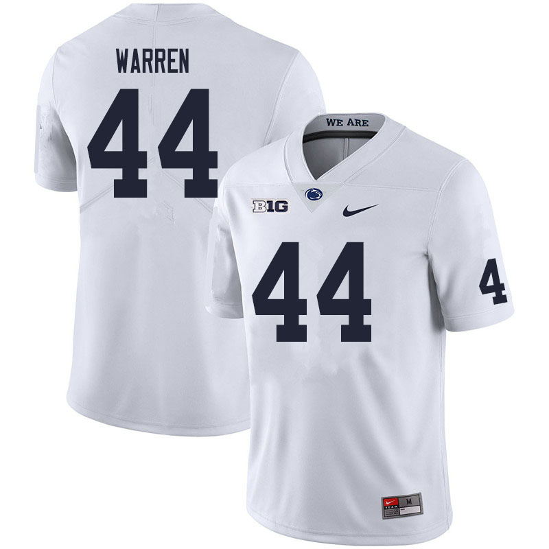 Men #44 Tyler Warren Penn State Nittany Lions College Football Jerseys Sale-White